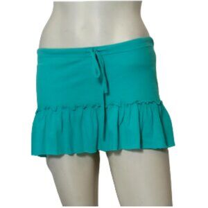 Women Teal Skirt with Cat